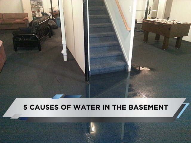 Flooded Basement Cleanup service